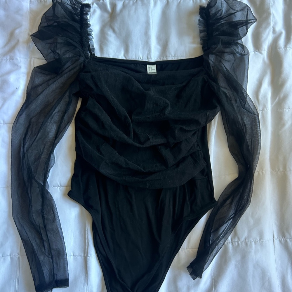 Elegant Black Kids One Piece